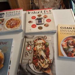 Five(5) Instant Pot Cookbooks 