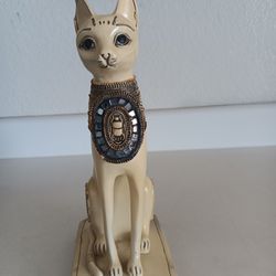 CAT STATUE 91/2" TALL