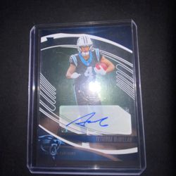 Tet McMillan rookie autograph 