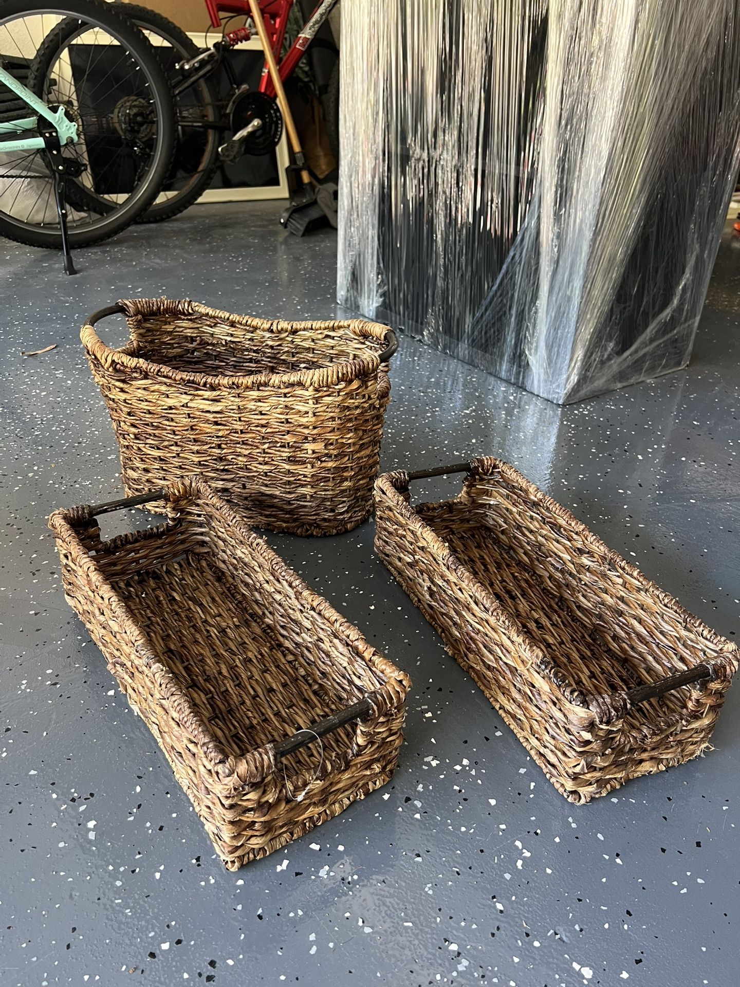 Woven Baskets - Made with abaca