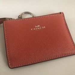 Monedero Con Llavero 👛 Coach