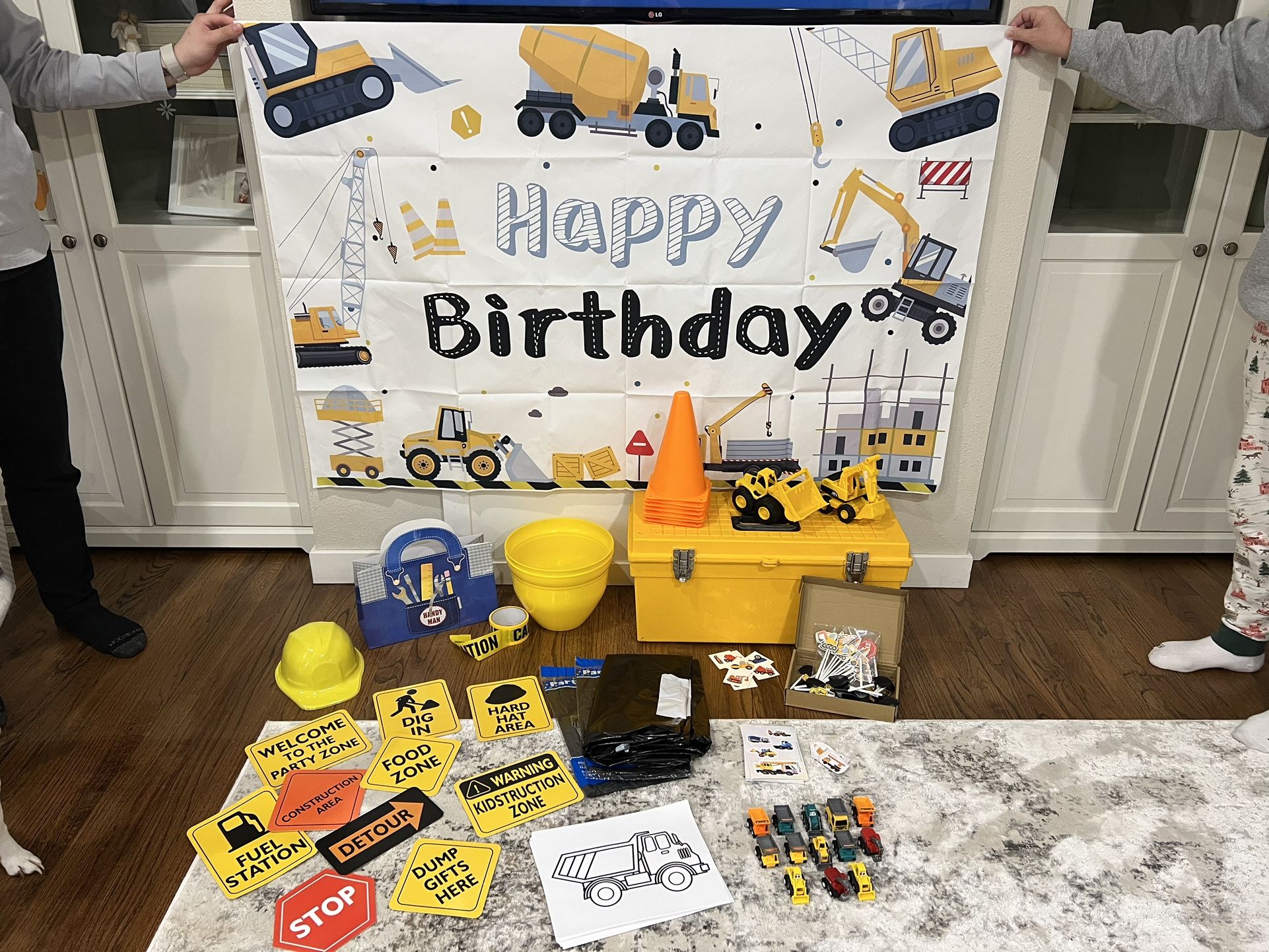Construction Birthday Party Decorations