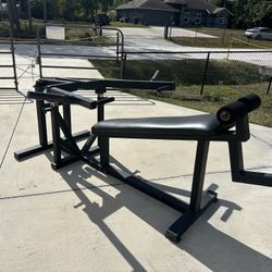 Pro Maxima Decline Plate Load Chest Press Machine