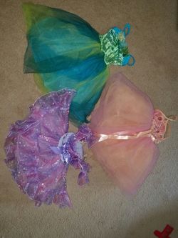 Girls recital costumes