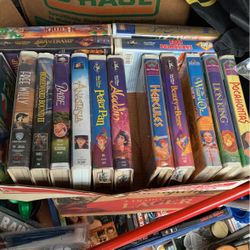 Vintage Disney VHS 16 Movies