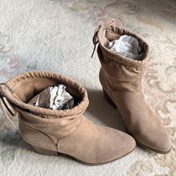 Justfab "Lesley" Suede Boots