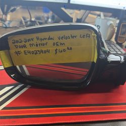 2012 2014 Hyundai Vester Left Mirror Oem 