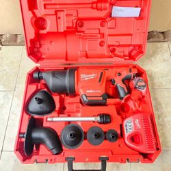 Milwaukee 12V AIRSNAKE Drain Cleaning Air Gun KIT