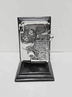 Vintage 8mm Movie Camera Book End (1) With Hidden Compartment Resin