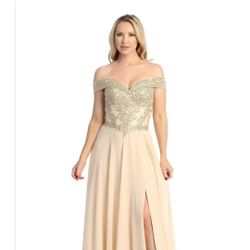 Champagne Formal Dress