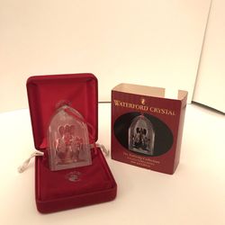 WATERFORD CRYSTAL ORNAMENT nativity collection year 2000