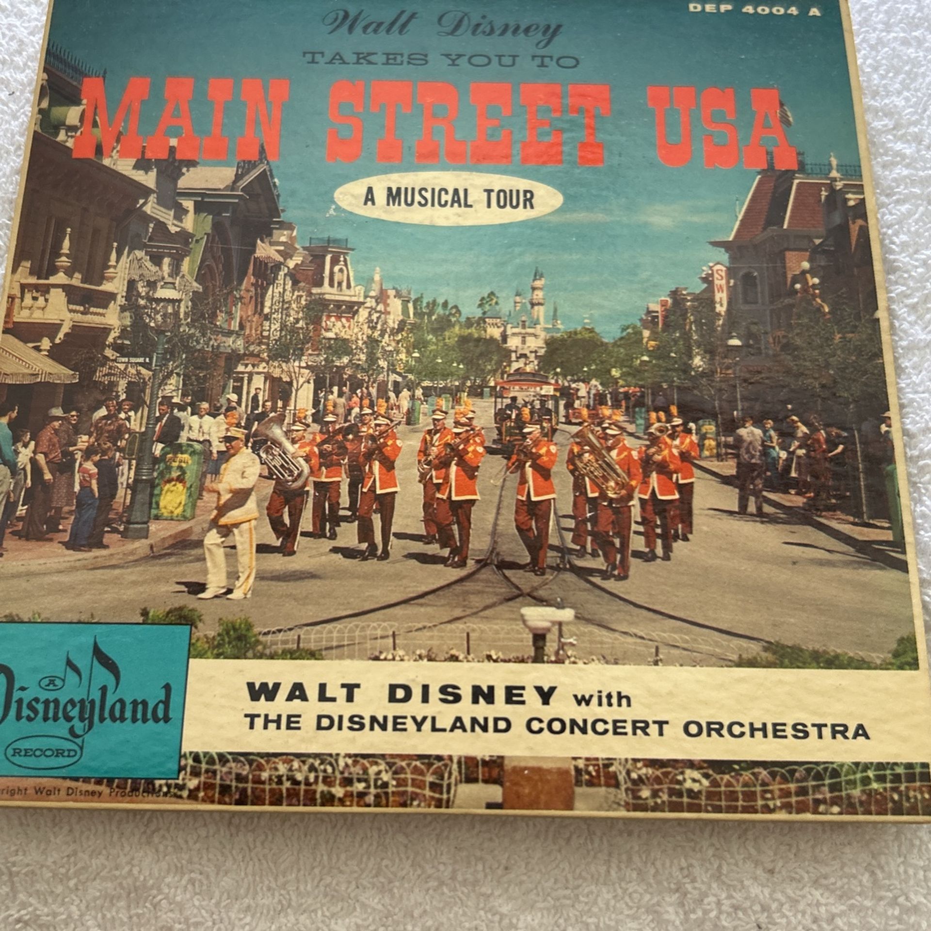 Walt Disney With The Disneyland Concert Orchestra – A Musical Tour Of Main Street U.S.A.