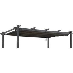 New PURPLE LEAF Canopy Replacement Top Only Gray Pergola Shade Cover 10' X 12' For Pergola