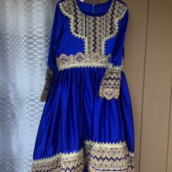 Bridal Afghan Dress 