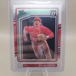 2024 Panini Donruss Dylan Crews Optic Rated Prospect