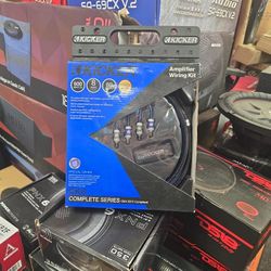 KICKER 46CK8 8 AWG Complete Amplifier Installation Wire Kit