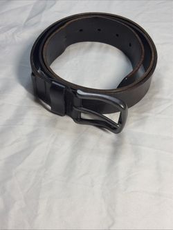 Men's fossil Leather Belt size 40/100. Black