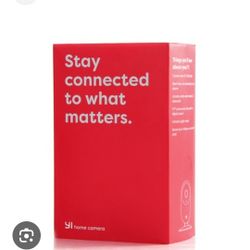 Sealed  YI XIAOMI YHS 113 IR HD 720P Home Camera  Security Video New In Box