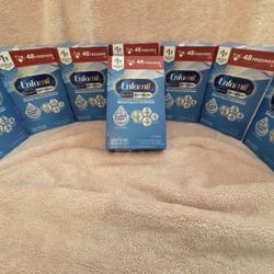 (8) Enfamil Enspire Optimum Infant Baby With Lactoferrin 30oz Box 08/26