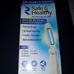 Safe & Healthy Disinfecting UV Light