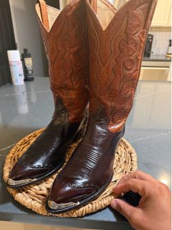 VTG Tony lama cowboy boot 10D