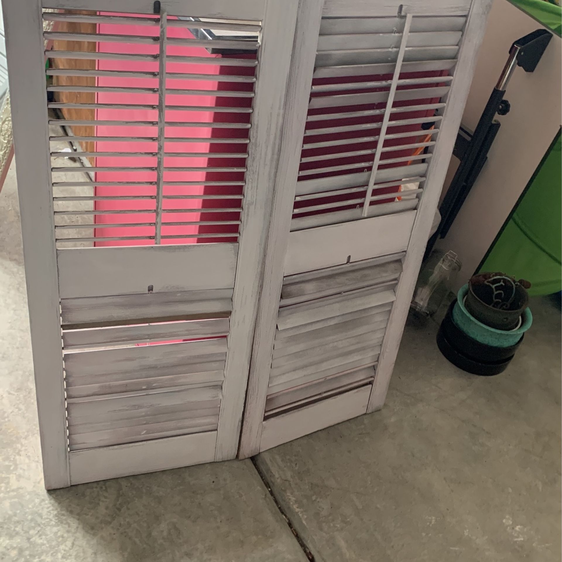 Old Window Shutters Shabby Chic