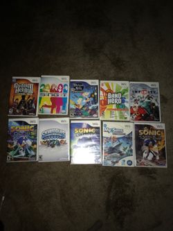Nintendo Wii games