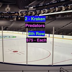 Kraken Predators Tickets