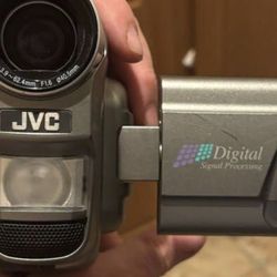 vintage JVC compact camcorder