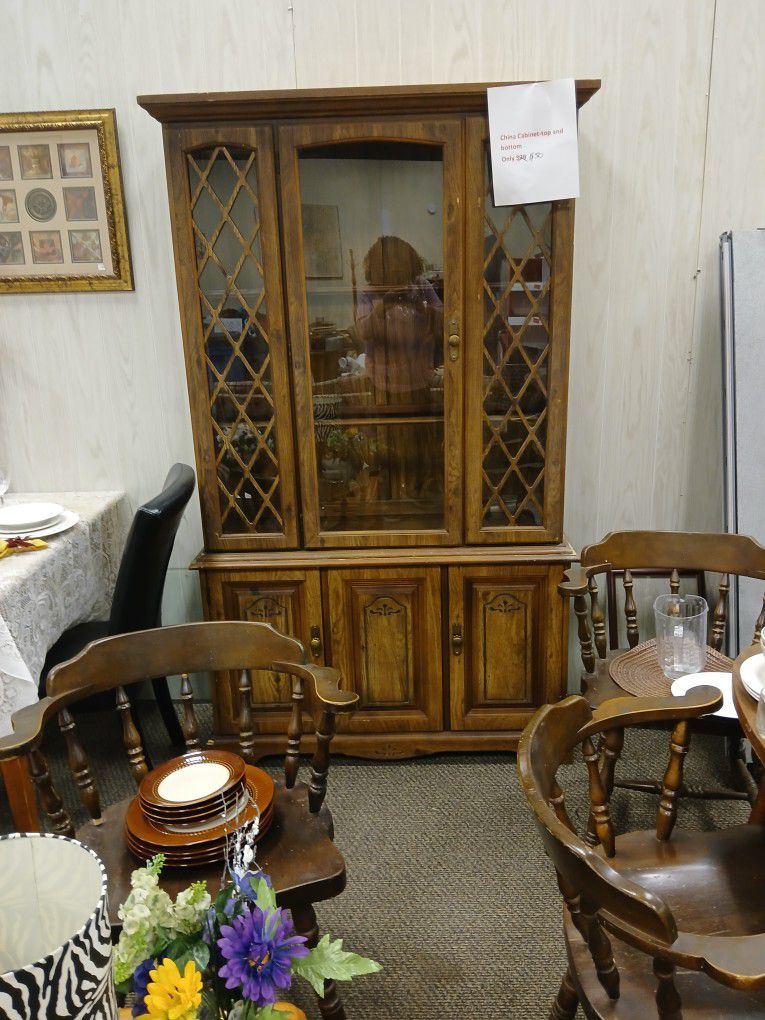 Small China Cabinet Reduced To $40