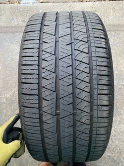 1) 295/40/20 Continental Cross Contact LX Sport Tire Tread measures approximately 7/32 DOT 1916 $200 for One I carry other sizes as well