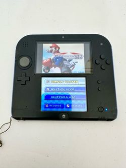 Nintendo 2DS Game System Black/ Blue