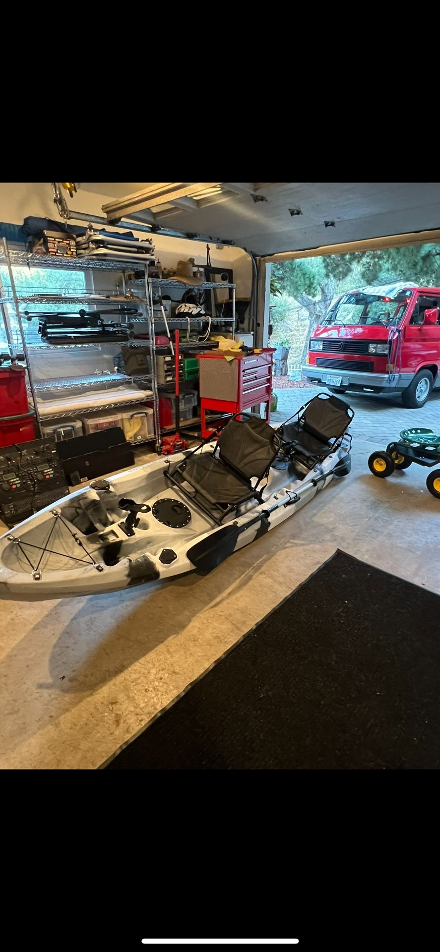 NEW Top Tandem Fishing Angler Kayak | 2 or 3 Person, 12.5' sit on top, 550lbs Limit