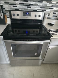 Whirlpool Convection Oven - Horno de convección Whirlpool de acero inoxidable