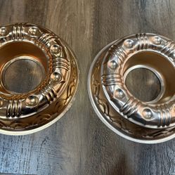 Two Baking Pan Molds