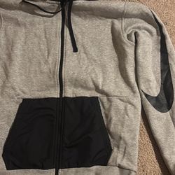 Gray nike jacket 