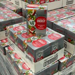 V8 Sparkling Energy 4 Pack 24 Pack 