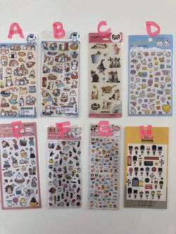 Transparent stickers