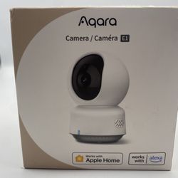 NEW Open Box Aqara 2K Indoor Security Camera E1 Pan & Tilt HomeKit Secure Video