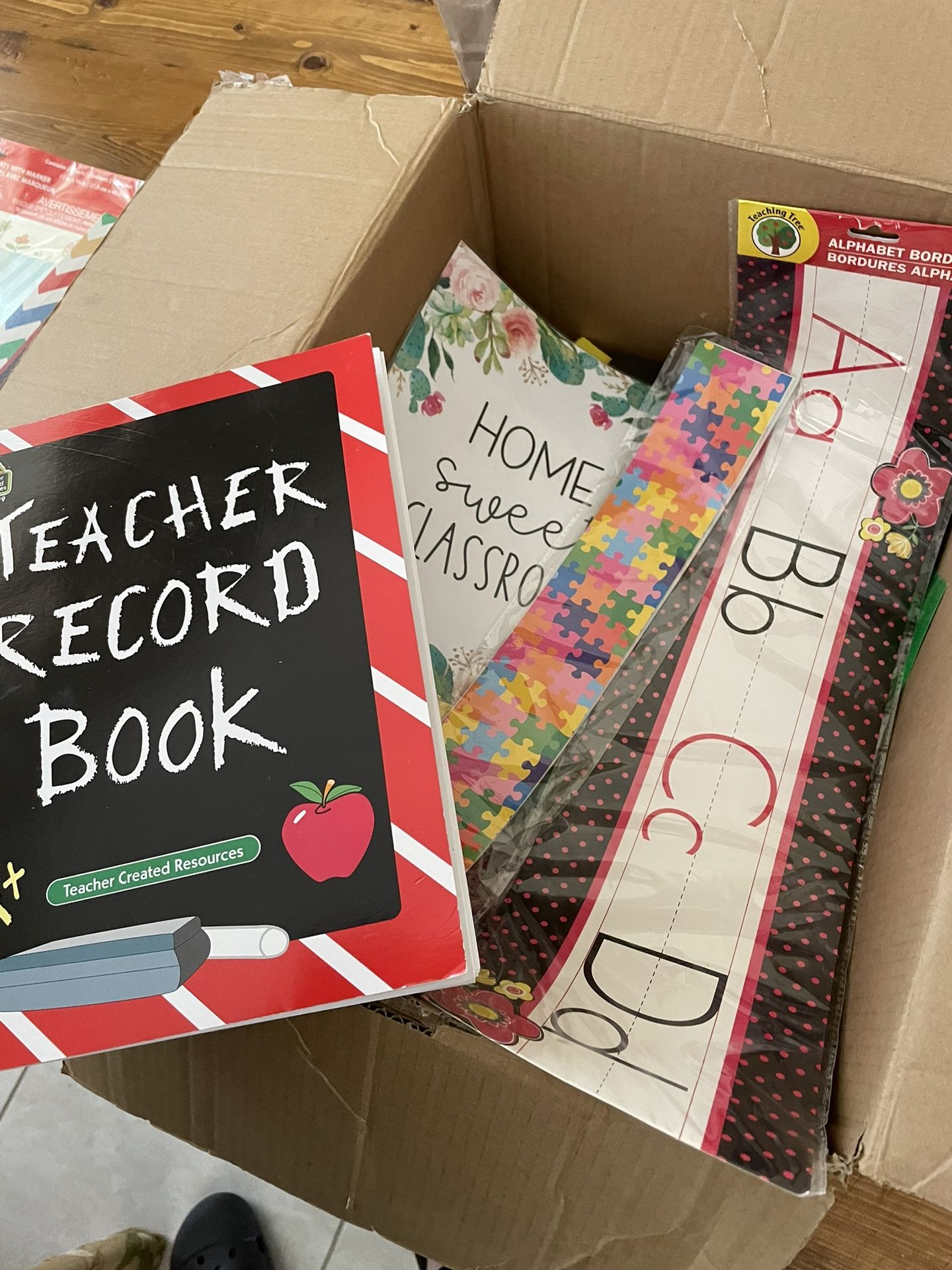 Teacher classroom Supplies Or Homeschool Toddler Decor