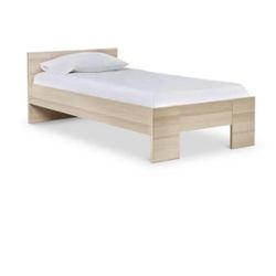 Dania Twin Bed ,with Night Stand And mattress 