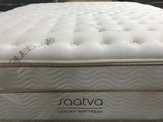 Queen size Eurotop mattress Santa $499.king also available financing available no credit needed