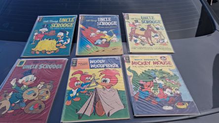 Vintage comic books 6 for $100