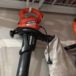 Black and decker leaf hog blower