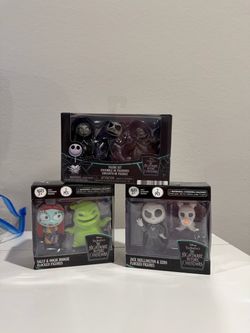 Disney Tim Burton’s The Nightmare Before Christmas Figure Sets – New in Box