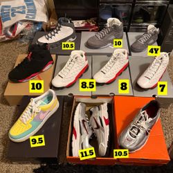 Jordan And Nike Shoes