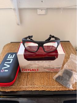 iVue Denali 2K/1080P HD Camera Glasses POV Video Recording Sport Sunglasses DVR Eyewear 60fps, 64gb