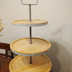 3-tier Wooden Stand
