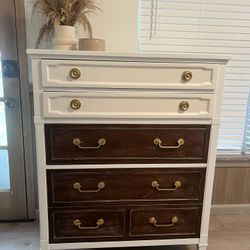 Tall Wood Dresser