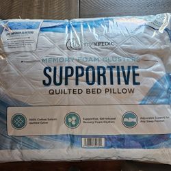 2 Sensor Pedic Memory Foam Pillow 